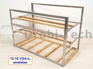 Emeletes bányász gép keret - 16 VGA-ig – részlet 1