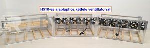 H510 Pro BTC+ alaplapnak való RIG keret – részlet 12