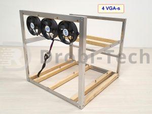 RIG bányász gép keret 4 VGA – részlet 7