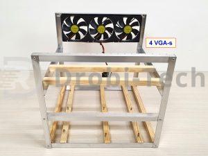 RIG bányász gép keret 4 VGA – részlet 3