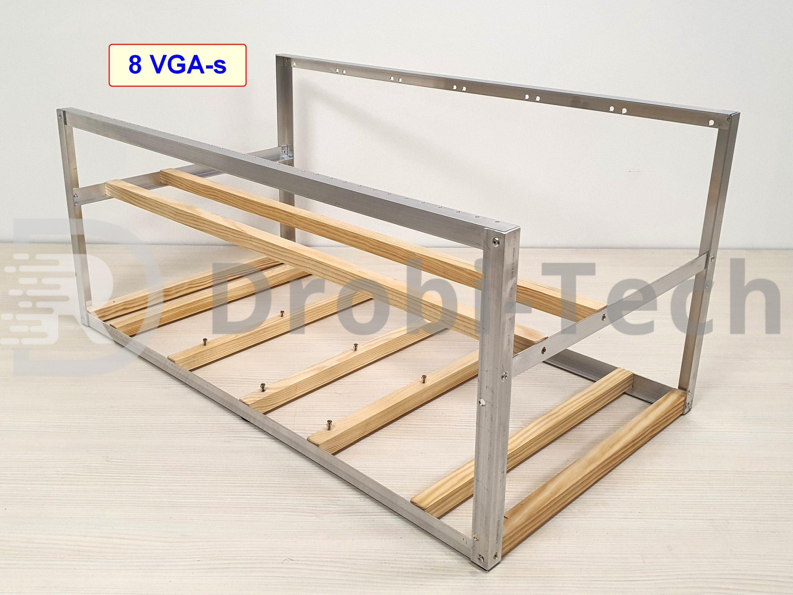 RIG bányászgép KERET, 8 VGA-nak - Image 3