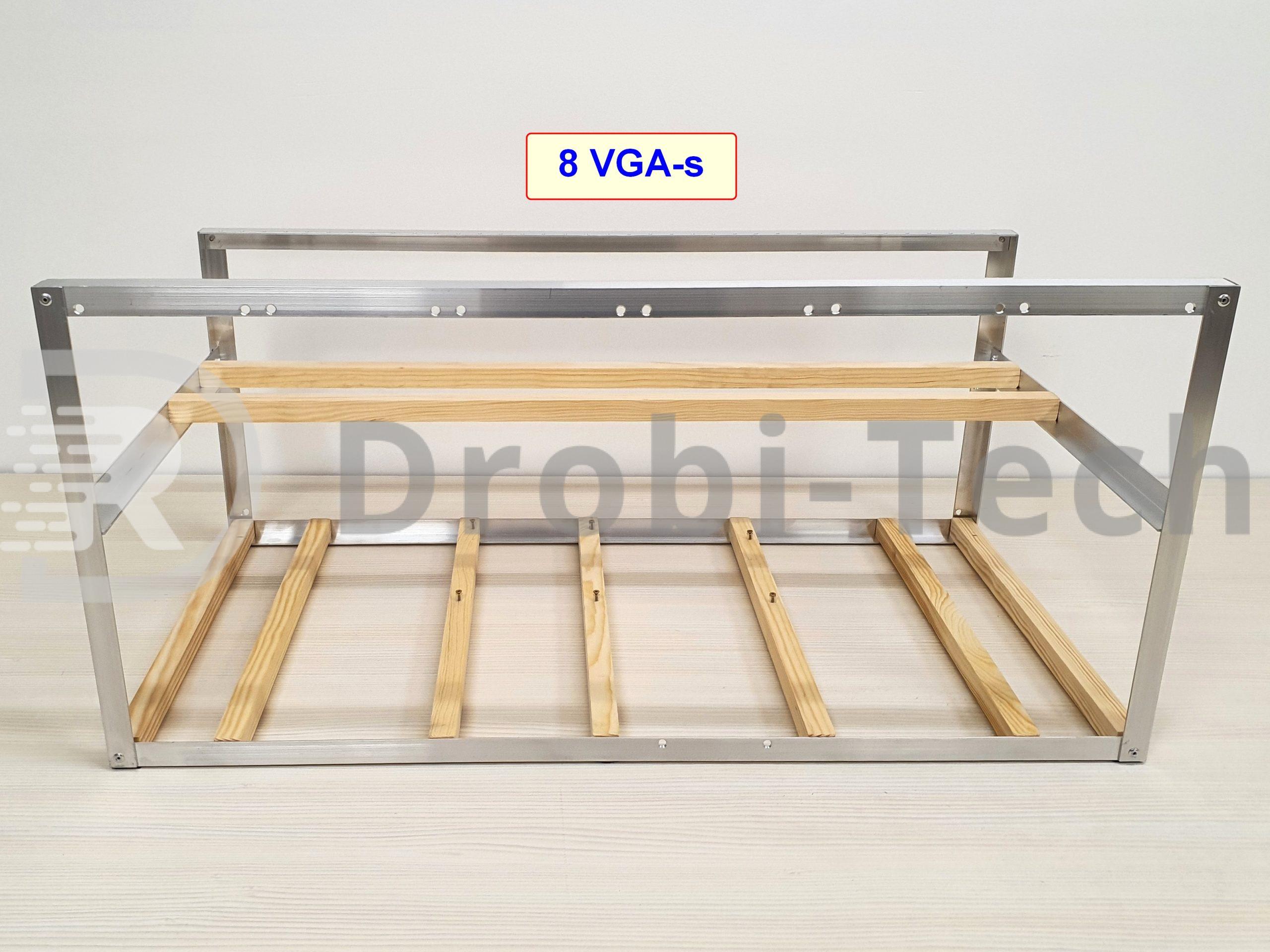 RIG bányászgép KERET, 8 VGA-nak - Image 2